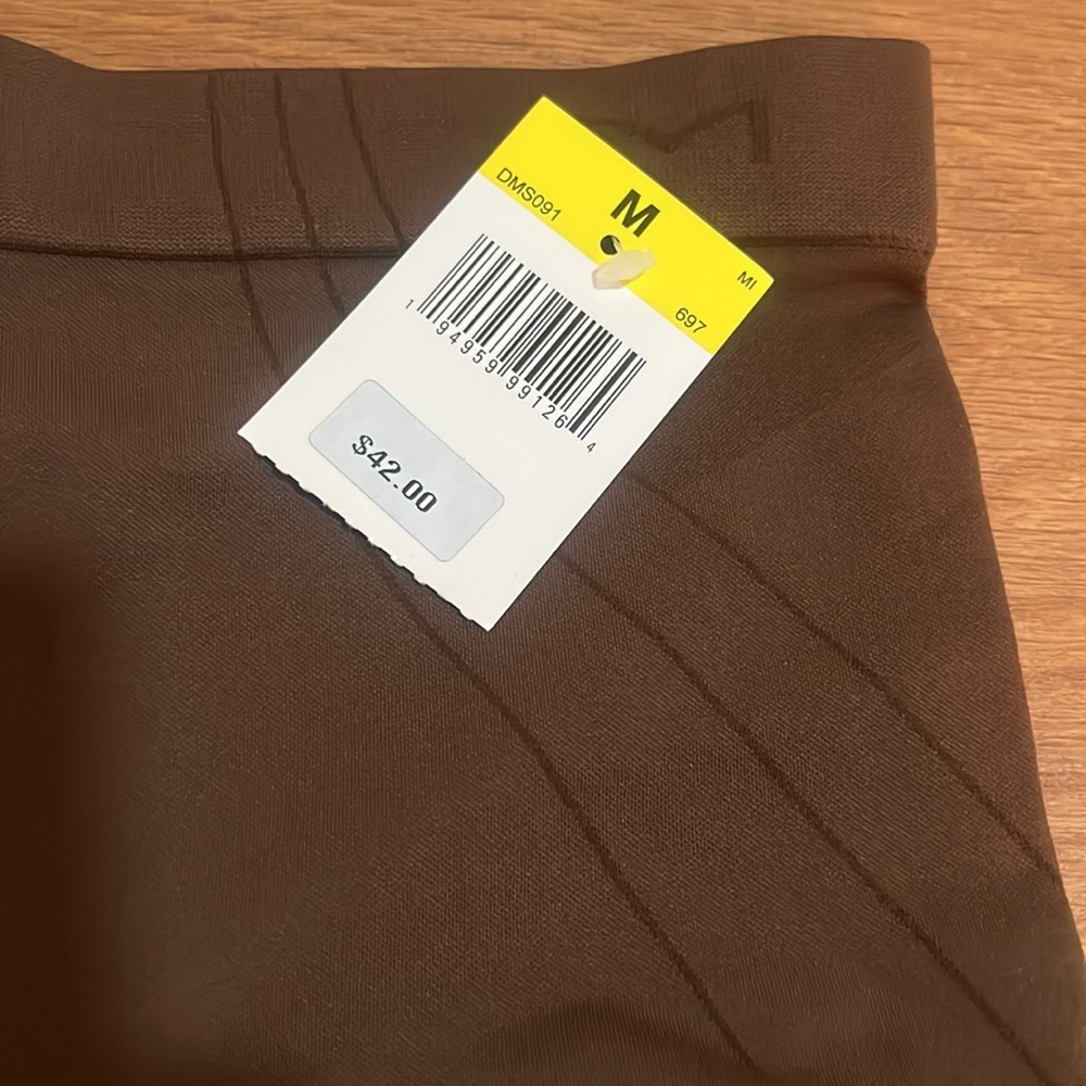 NWT Maidenform Firm Control Feel Good Fashion Mid-Thigh Shaper Brown Medium - Picture 7 of 9